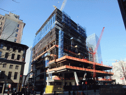 Four World Trade Center building, under construction