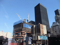 Four World Trade Center building, under construction