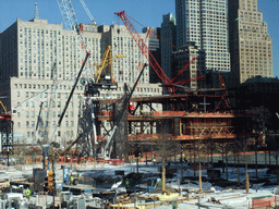 The National September 11 Memorial & Museum, under construction