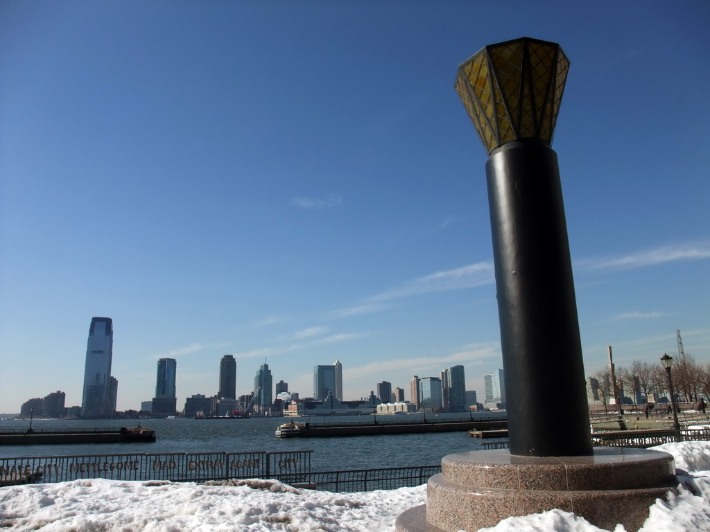 Lantern at North Cove Marina at Battery Park City