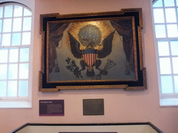 Painting of the Great Seal of the United States, at Saint Paul`s Chapel
