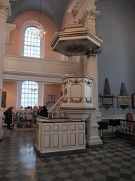 Pulpit at Saint Paul`s Chapel