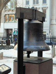 The Bell of Hope in the Churchyard of Saint Paul`s Chapel