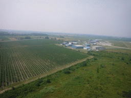 View from the helicopter on the Niagara District Airport