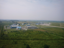 View from the helicopter on the Niagara District Airport