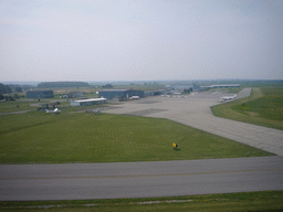 View from the helicopter on the Niagara District Airport