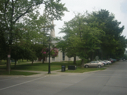 Houses in Niagara, from tour bus