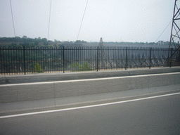 The Robert Moses Niagara Power Plant, from tour bus