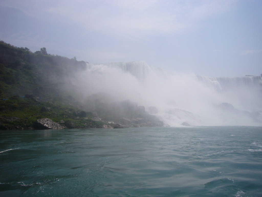 The American Falls, from the Maid of the Mist boat