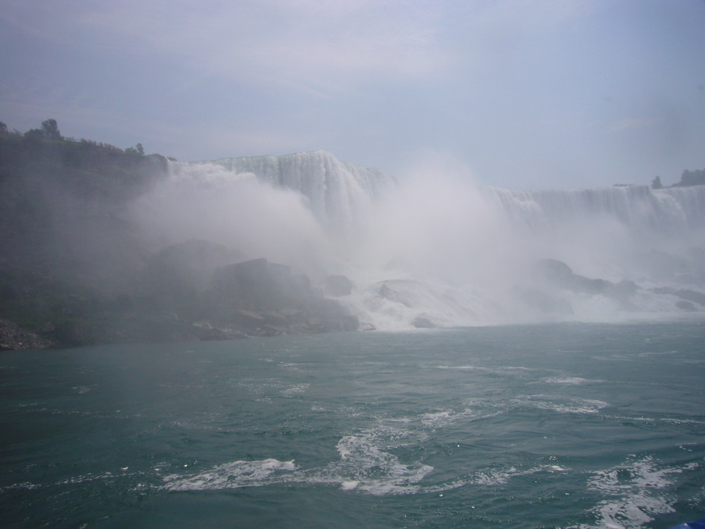 The American Falls, from the Maid of the Mist boat