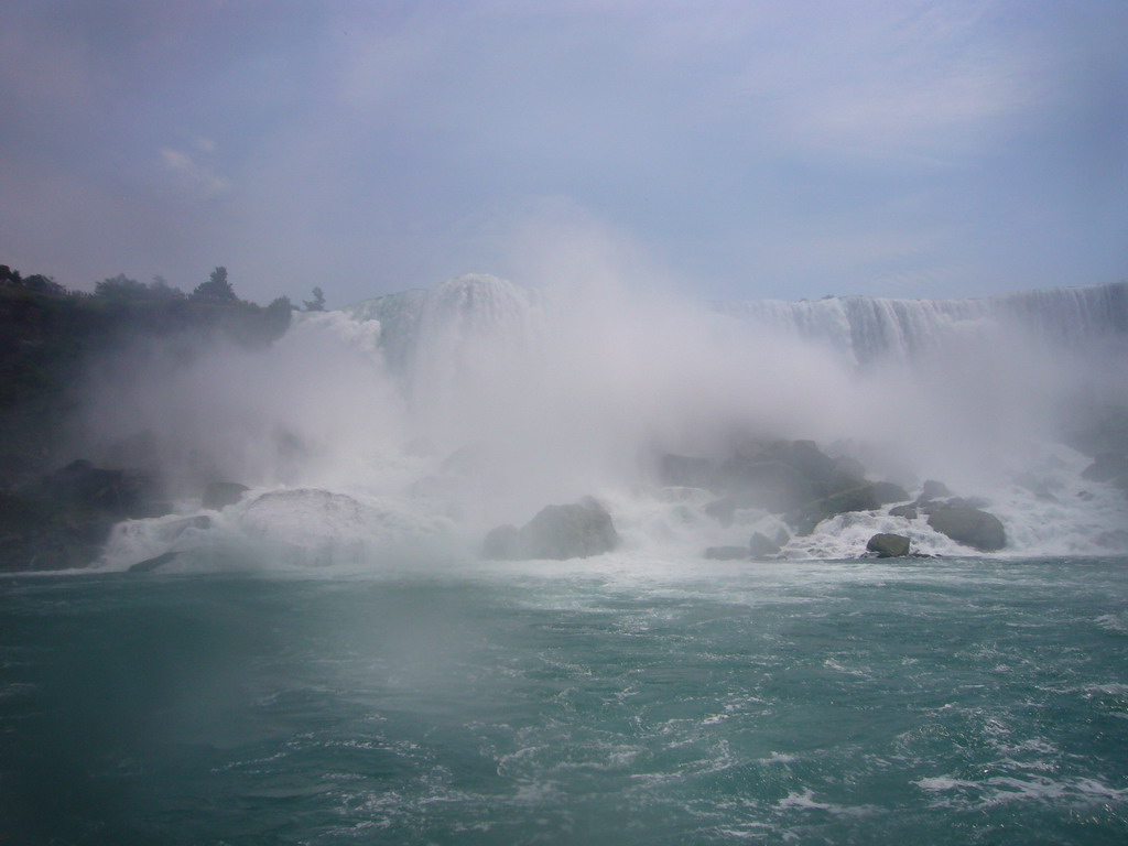 The American Falls, from the Maid of the Mist boat