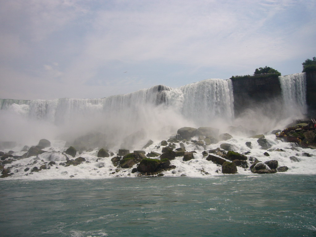 The American Falls, from the Maid of the Mist boat