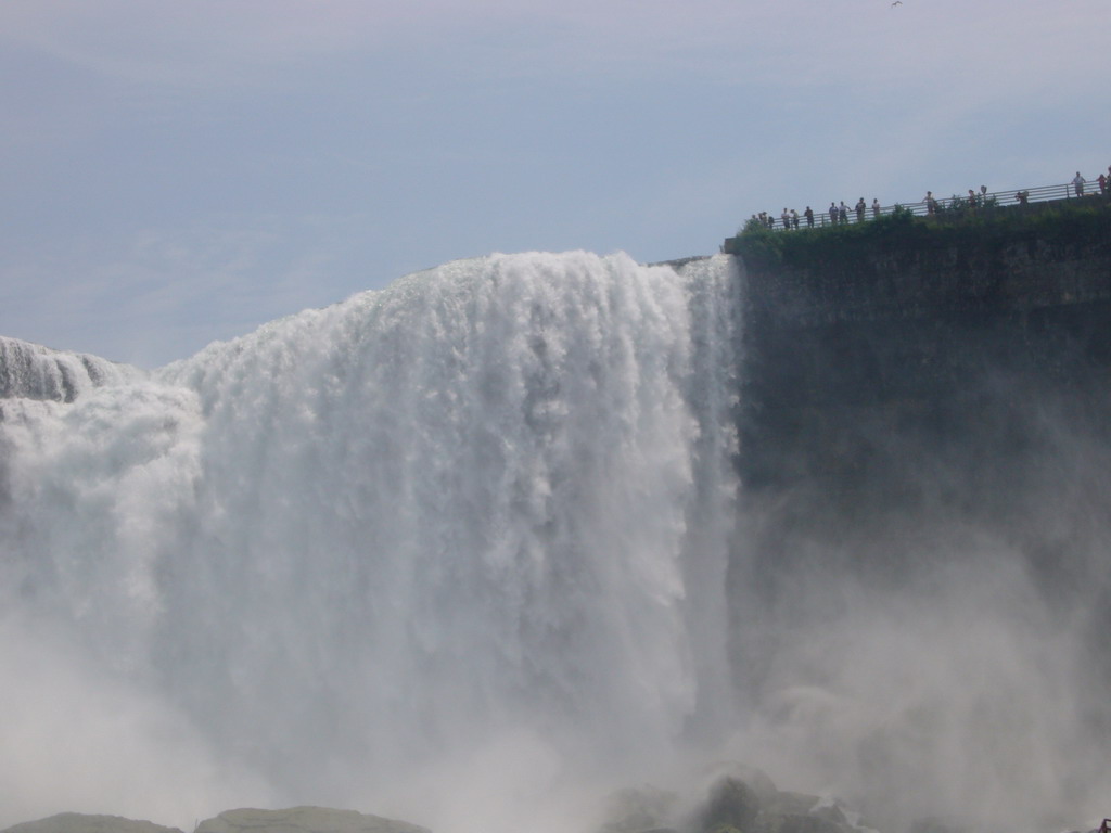 The American Falls, from the Maid of the Mist boat