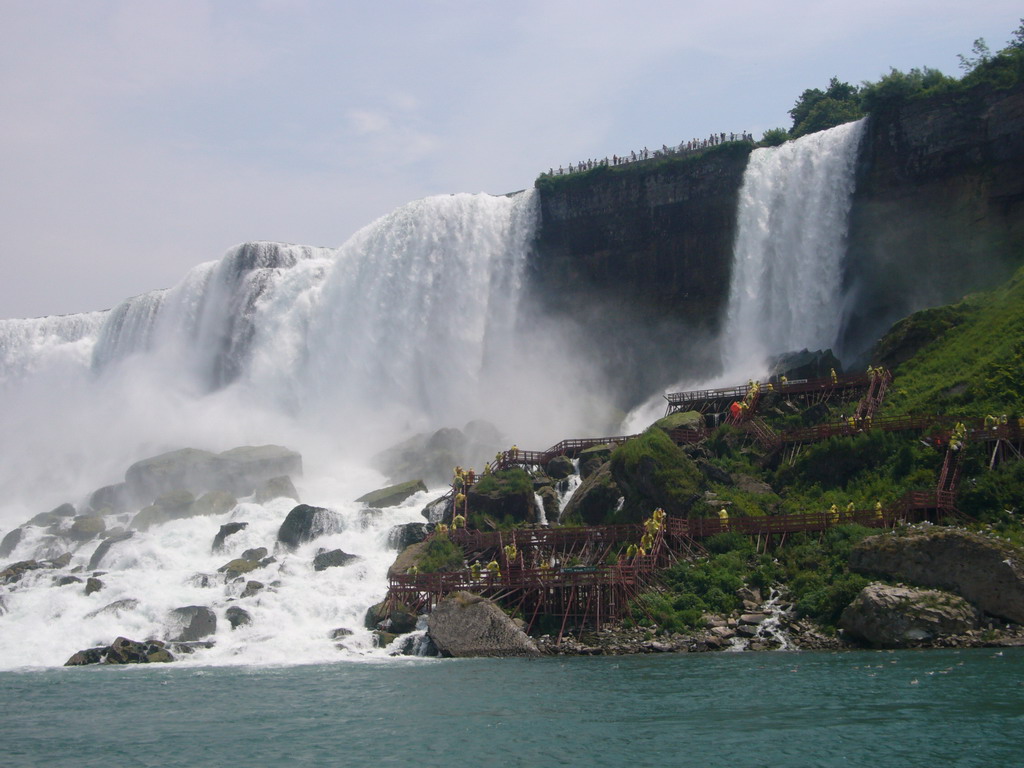 The American Falls, from the Maid of the Mist boat