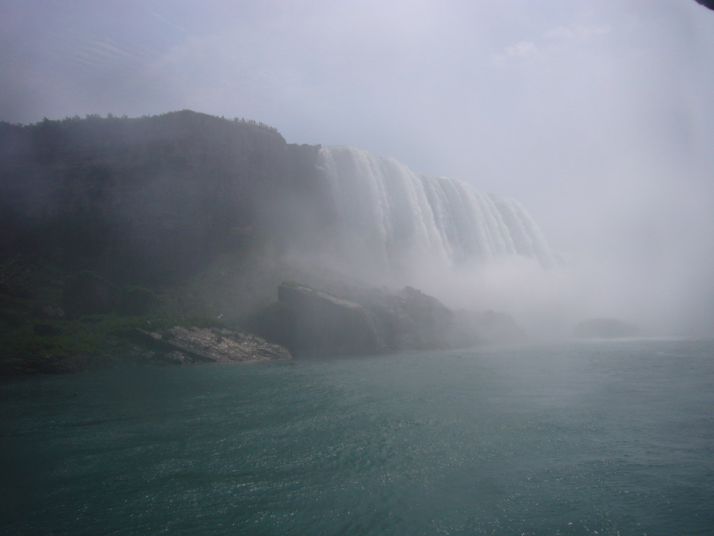 The Horseshoe Falls, from the Maid of the Mist boat