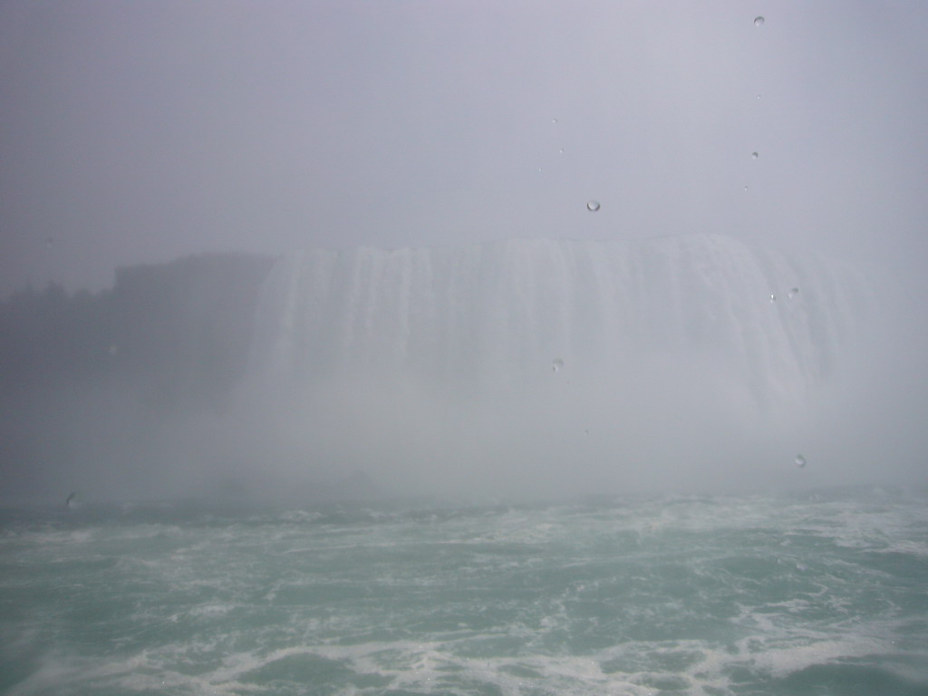 The Horseshoe Falls, from the Maid of the Mist boat