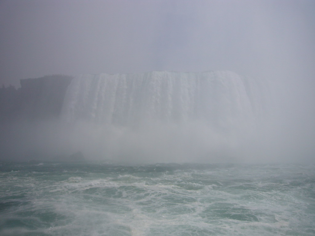 The Horseshoe Falls, from the Maid of the Mist boat