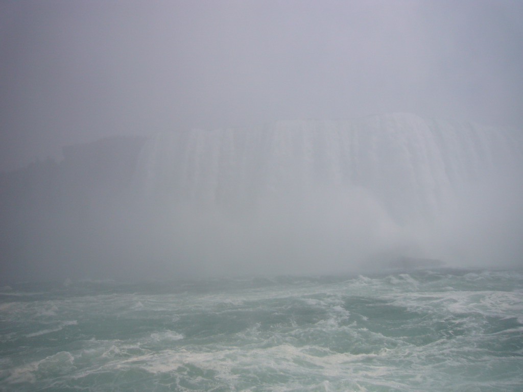 The Horseshoe Falls, from the Maid of the Mist boat