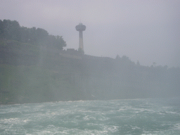 The Skylon Tower, from the Maid of the Mist boat