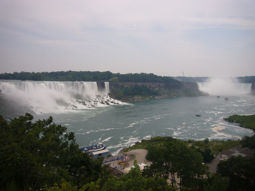 The American Falls and the Horseshoe Falls