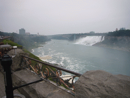 The American Falls, viewed from the Horseshoe Falls