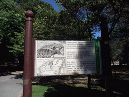 Explanation on the Upper Plateau of the Parc du Château