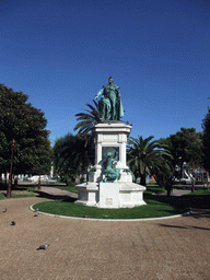 Statue of André Masséna in the gardens alongside the Boulevard Jean Jaurès