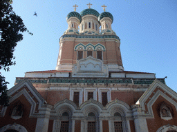 Back of St. Nicholas` Russian Orthodox Cathedral