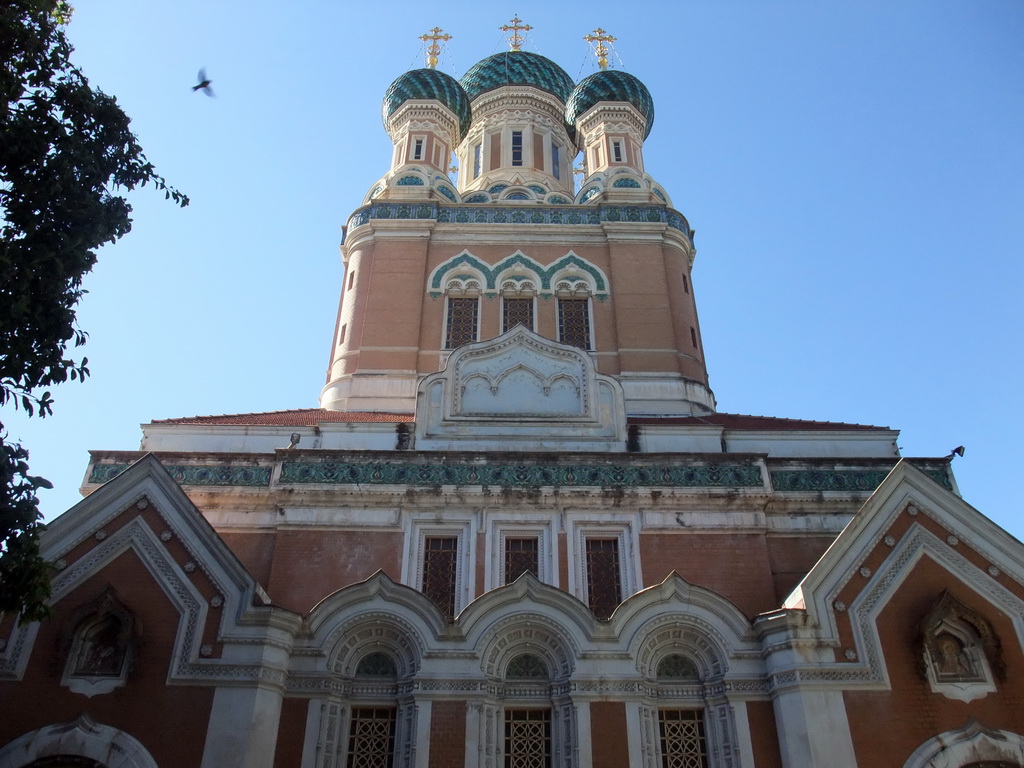 Back of St. Nicholas` Russian Orthodox Cathedral