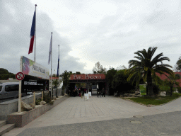 Entrance to the Parc Phoenix zoo at the Avenue Charles Buchet