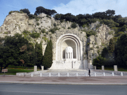 The Monument aux Morts de Rauba-Capeù, at the Quai Rauba-Capeù road