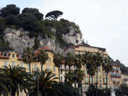 Facades of houses at the Rue de Foresta street