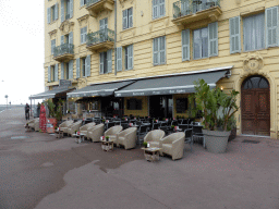 Front of the La Shounga bar at the Place Guynemer square