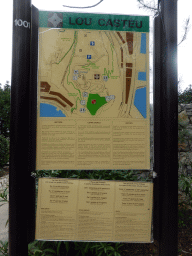 Map and information on the Parc du Château