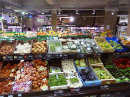 Vegetables at the Carrefour Market Nice Bas de Cimiez supermarket at the Avenue Desambrois