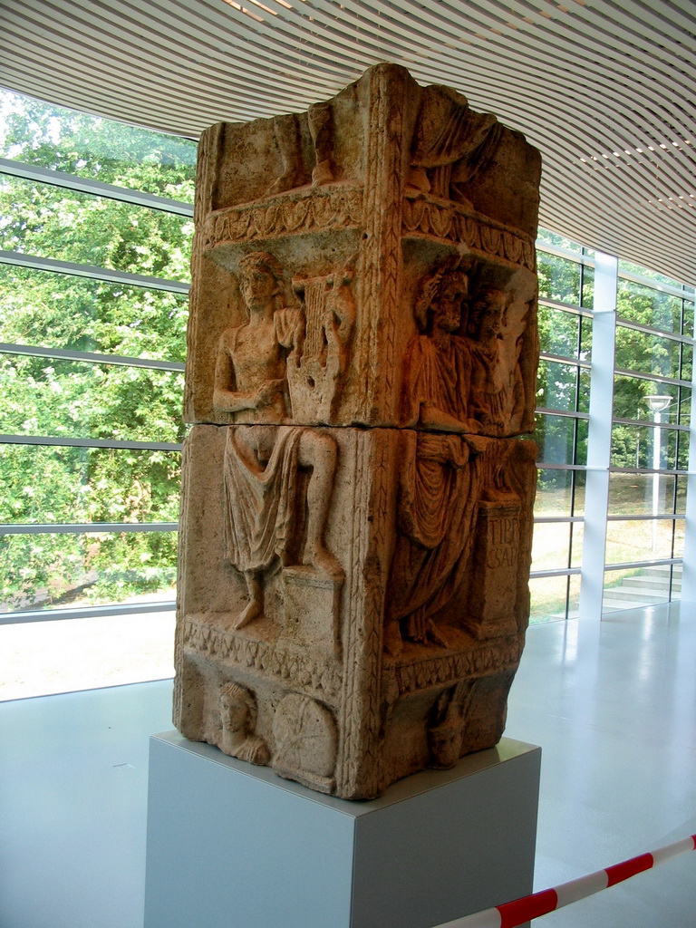 Roman column at the Valkhof museum