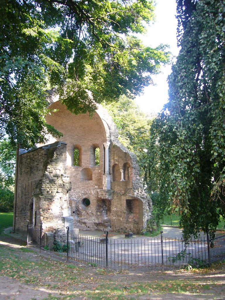 The Barbarossa ruins at the Valkhof park