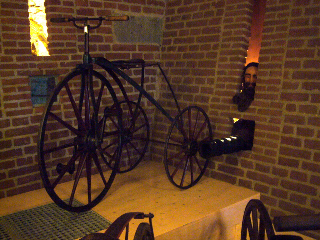 Old bicycle at the Velorama museum