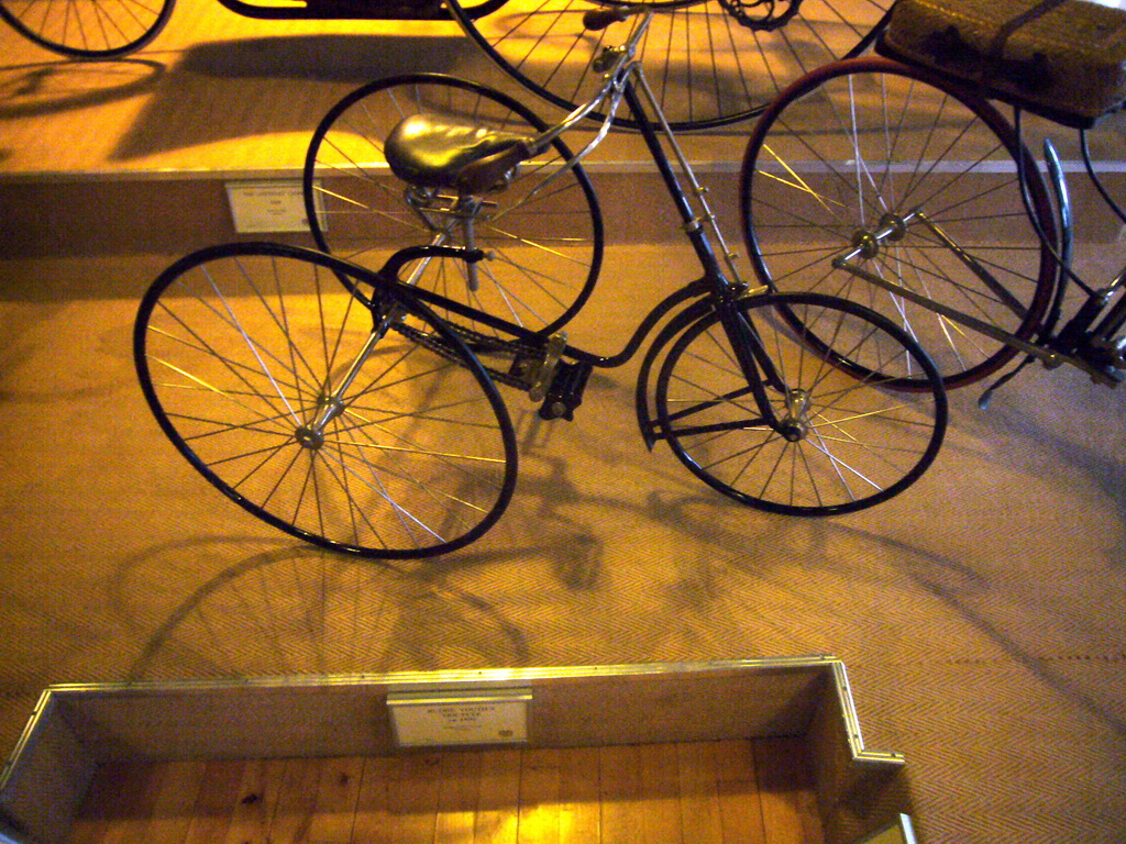 Old bicycles at the Velorama museum