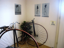 Penny-farthings and photographs at the Velorama museum