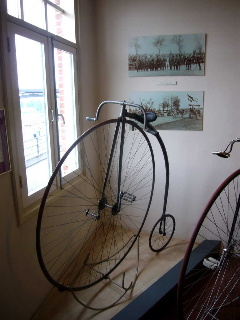 Penny-farthings and photographs at the Velorama museum