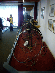 Penny-farthings at the Velorama museum