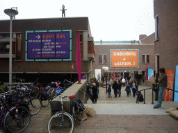 Front of the Lindenberg cultural center at the Ridderstraat street