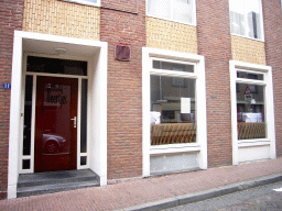 Front of the Mangerie Heertjes restaurant at the Ridderstraat street