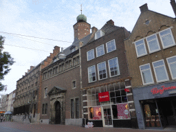 Front of the City Hall at the Burchtstraat street