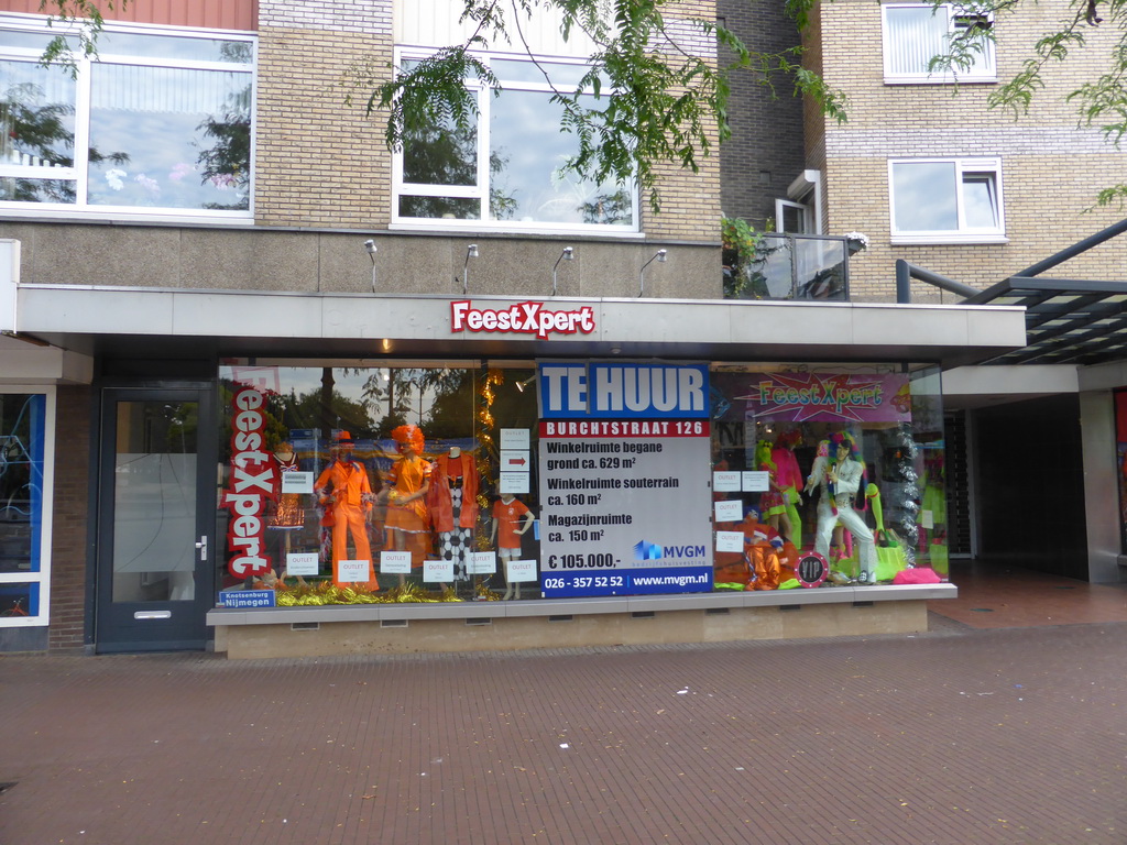 Shop at the Burchtstraat street