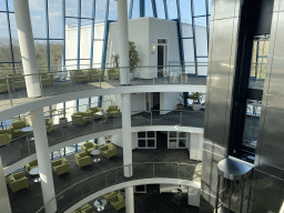 Lobby of the Sanadome Hotel & Spa, viewed from the Fourth Floor