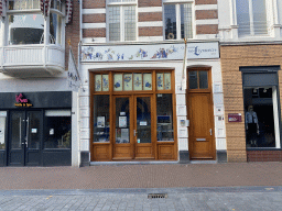Front of the Gebroeders Van Lymborch Huis museum at the Burchtstraat street