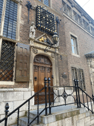 Front of the City Hall at the Burchtstraat street