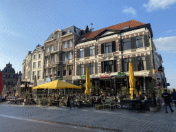Restaurants at the Grote Markt square